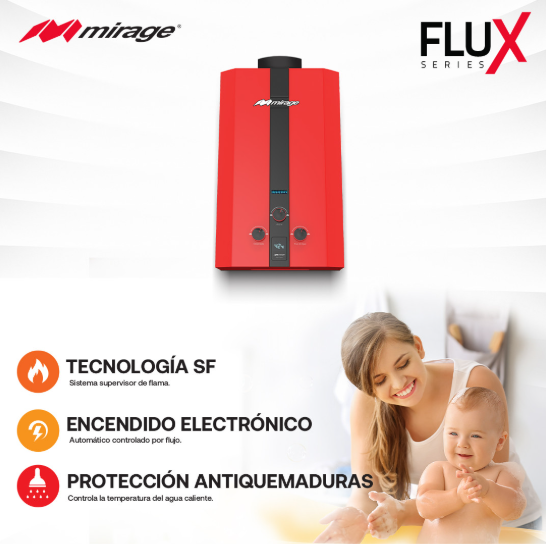 Boiler Flux Gas LP 2 Servicios