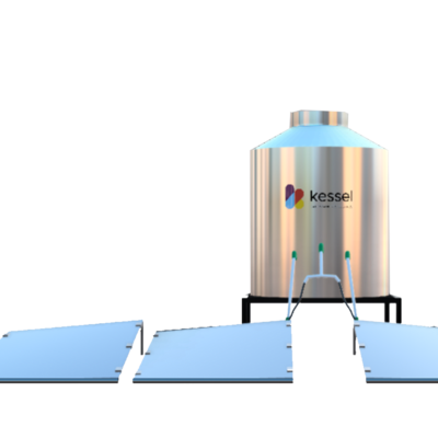 Calentador Solar 700 de Baja Presion Kessel Hybrid