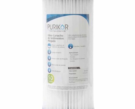 Filtros cartucho plegable para sedimentos PKCPL4.5X20X50 - 1 Filtros cartucho plegable para sedimentos PKCPL4.5X20X50