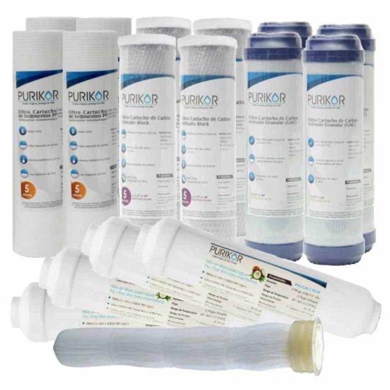 Kits de mantenimiento para sistemas de ultrafiltración (POU) KIT24-UF