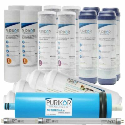 Kits de mantenimiento para sistemas ósmosis inversa (POU) KIT24-RO400UV